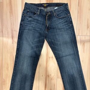 Lucky Brand Men's Straight Fit Jeans in Dark Blue
